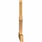 Ekena Millwork Richland Rough Sawn Timber Gable Bracket, Western Red Cedar, 72"W x 30"H x 2"D x 4"F, 10/12 Pitch GBW072X30X0204RIC00RWR - alternate 2